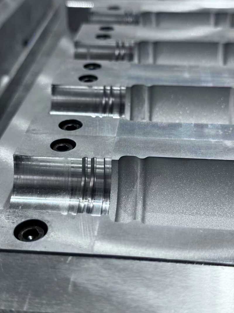 Precision neck mold components