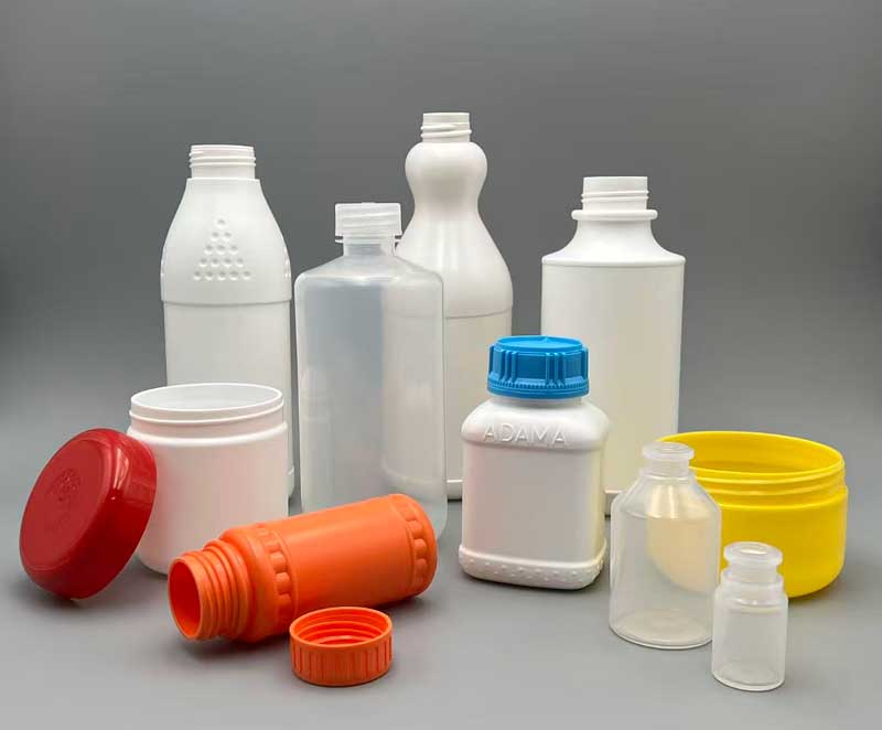 Blow molded bottles