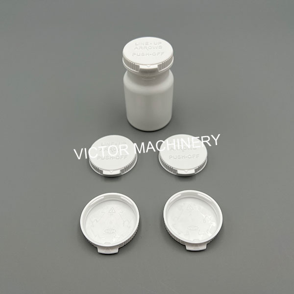Small pharmaceutical tablet containers suitable for injection blow molding