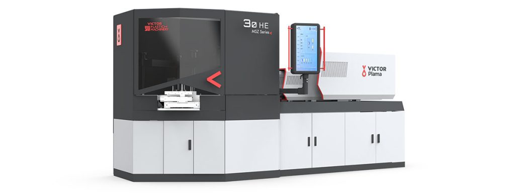 Victor MSZ30 Hybrid 30HE injection blow molding machine product visual